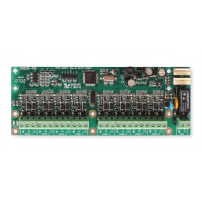 Tarjeta de Expansión de Zonas / 8 Zonas Convencionales / Autodireccionable / Salida Supervisada / Certificación EN 54 / Plug-and-Play