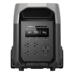 Estación de Energía Portátil / 3072 Wh / Salida 3600 W (Surge 7200 W) / Batería LiFePO4 / Carga 0-80% en 89 min / UPS 10 ms / ≤25 dB