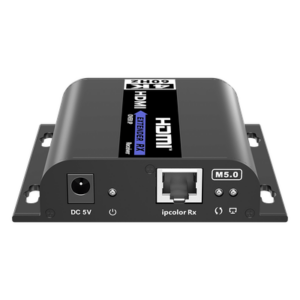 Receptor Extensor HDMI sobre IP / 4K@60Hz / Alcance 120 m (393.7 ft) / HDMI 2.0 / HDCP 2.2 / 18 Gbps / IR Bidireccional / Matriz 256x256