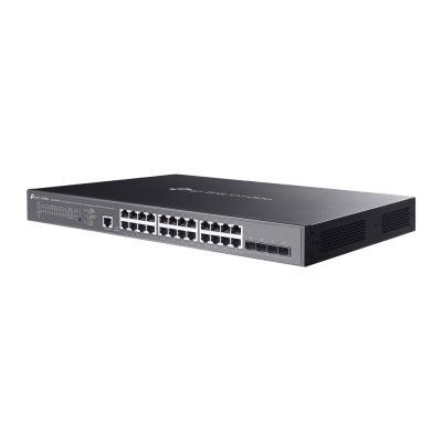 Switch L2+ Gestionado / 24 Puertos Gigabit + 4 Puertos 10G SFP+ / 16 PoE+ (30W) + 8 PoE++ (90W) / 128 Gbps / 500W PoE Budget / SDN Cloud - Image 3