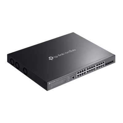 Switch L2+ Gestionado / 24 Puertos Gigabit + 4 Puertos 10G SFP+ / 16 PoE+ (30W) + 8 PoE++ (90W) / 128 Gbps / 500W PoE Budget / SDN Cloud - Image 4