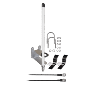 Antena LoRa / 6 dBi / 863-928 MHz / Dipolo Colineal / IP67 / Viento 240 km/h (150 mph) / Cable 1 m (3.28 ft)