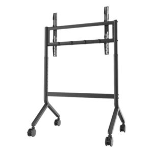 Soporte Móvil para Pantalla / 65" a 90" / Carga 90.9 kg (200 lbs) / VESA 200x200 a 800x500 / Altura Ajustable 1110-1560 mm (43.7"-61.4") / Ruedas 360°