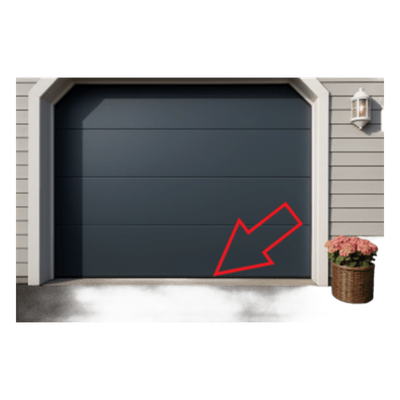 Sello Plastico Rigido y Flexible P/ Puertas D/ Garage D/ 20 Pies D/ Ancho - Image 2