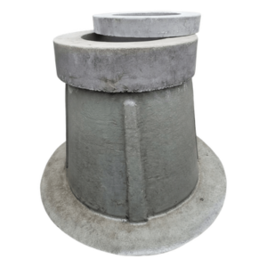 Registro Cónico Esbelto / 50 x 70 cm / Superficie Antiderrapante / Resistencia 15 Toneladas / Uso Vehicular Pesado / Cierre con Tornillo de Seguridad