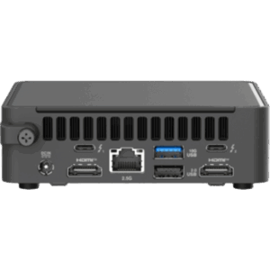 Mini PC / Intel Core 7 240H / 16 GB DDR5-5600 / Wi-Fi 7 / 2.5GbE / Thunderbolt 4 / 4x 4K / Chasis 0.48 L