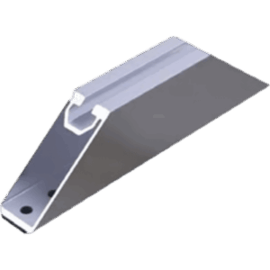 Accesorio de Sujeción Coplanar / Aluminio Serie 6000 / 120 g / Cinta Aislante EPDM / Techos de Lámina Trapezoidal