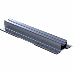Riel de Montaje Solar / S Rail 28 / Aluminio Serie 6000 / Protección EPDM / 280 mm / 235 g