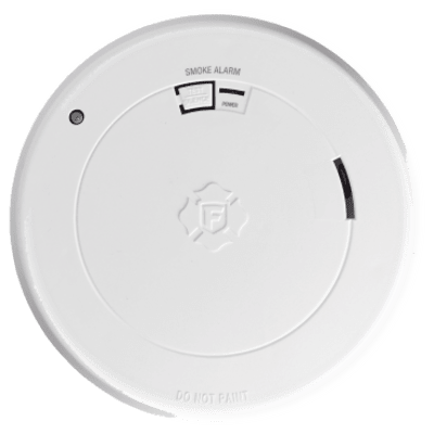 Alarma de Humo First Alert SM210L / Sensor Fotoelectrico / Batería de Litio Sellada de 10 Años / Luz de Seguridad / Rango de Temperatura 4.4°C a 37.8°C/ Cumple UL217, CSFM, NFPA 72, NFPA 101, ICC