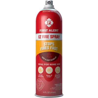 Extintor Portátil en Aerosol / 100 ml / Agente Dipotásico / Clases A-B-C / Uso Residencial y Comercial / FIRST ALERT TUNDRA