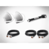 Kit de Expansión de Antenas / 2 Domos / Divisor 3 Salidas / Jumpers 3 m (9.8 ft) y 15 m (49.2 ft)