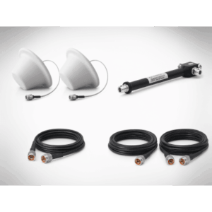 Kit de Expansión de Antenas / 2 Domos / Divisor 3 Salidas / Jumpers 3 m (9.8 ft) y 15 m (49.2 ft)