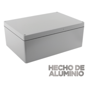 Gabinete para Exterior / Aluminio / IP66 / 390 x 280 x 158 mm / -40 a 120 °C / Montaje en Pared