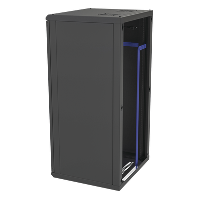 Gabinete para Montaje en Pared, Puerta de Cristal Templado, Cuerpo Fijo con Rack 19" de 24 Unidades - Image 6
