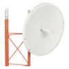 Antena Direccional / Rango Extendido 4.8 - 6.5 GHz / 28 dBi / Haz 7° / Polaridad Dual ±45° y V/H / Resistencia 200 km/h