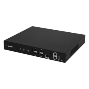 Terminal de Línea Óptica GPON / 4 Puertos SFP GPON / 1 Puerto SFP+ 10 G / 512 ONUs Concurrentes / 20 km (12.4 mi) / Rack 1U