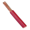 Cable Eléctrico THW-LS / Calibre 4 AWG / 19 Hilos de Cobre / Aislamiento 1.52 mm / 100 m (328.1 ft) / Color Rojo / 90 °C Seco / Aprobado CT