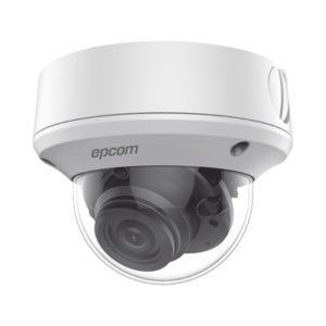 Cámara Domo TURBOHD / 5 MP / Lente 2.7 - 13.5 mm / EXIR 40 m (131.2 ft) / 4 en 1 / IP67 / IK10