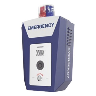 Estación de Alarma de Pánico IP / 2 Megapixel / Audio Bidireccional 5 m (16.4 ft) / Sirena 110 dB / Estrobo Rojo-Azul / IR 10 m (32.8 ft) / Doble Puerto 10/100 Mbps - Imagen 2