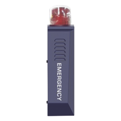 Estación de Alarma de Pánico IP / 2 Megapixel / Audio Bidireccional 5 m (16.4 ft) / Sirena 110 dB / Estrobo Rojo-Azul / IR 10 m (32.8 ft) / Doble Puerto 10/100 Mbps - Imagen 3