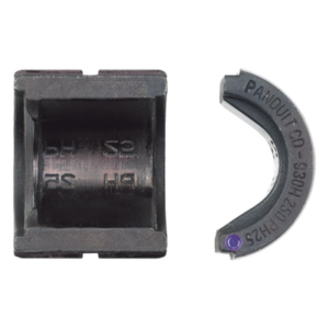 Dado de Prensado / Cables 1/0 AWG a 250 kcmil / Conectores a Tierra Tipo E y Cruzado / Codificación Negra PG25