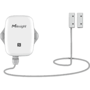Sensor de Contacto Magnético LoRaWAN / Detección 20-30 mm / Alcance 10 km (32,808 ft) / Batería 4000 mAh hasta 10 Años / Temperatura y Humedad Integrados / IP67 / NFC / D2D