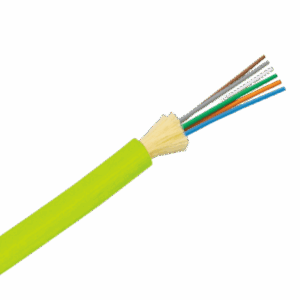 Cable de Fibra Óptica / 24 Hilos / Multimodo OM5 50/125 / Tight Buffer 900 µm / Interior / OFNP Plenum / No Conductivo