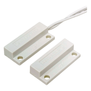 Contacto Magnético de Superficie / Miniatura / Lazo Cerrado / Gap 19 mm (0.75 in) / Cables Laterales 381 mm (15 in) / ABS Resistente a Intemperie