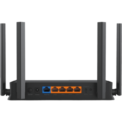 Router Wi-Fi 7 / BE3600 3.6 Gbps / Doble Banda 2.4 GHz y 5 GHz / MLO + 4K-QAM / 1× WAN + 4× LAN Gigabit / 4 Antenas Externas con Beamforming / EasyMesh / HomeShield / Servidor y Cliente VPN - Image 3