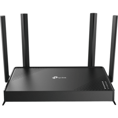 Router Wi-Fi 7 / BE3600 3.6 Gbps / Doble Banda 2.4 GHz y 5 GHz / MLO + 4K-QAM / 1× WAN + 4× LAN Gigabit / 4 Antenas Externas con Beamforming / EasyMesh / HomeShield / Servidor y Cliente VPN