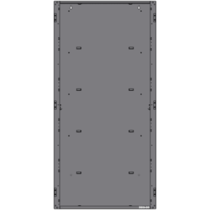Caja Trasera para Gabinete de Alarma Contra Incendio / 4 Niveles / Acero Calibre 16 / 25.42 x 49.40 x 5.50 pulgadas (64.6 x 125.5 x 14 cm) / Compatible con Baterías 26 Ah