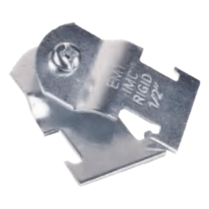 Abrazadera Unicanal / 1 1/4" (32 mm) / Galvanizada / Espesor 1.5 mm / Diámetro Exterior 42.1 mm