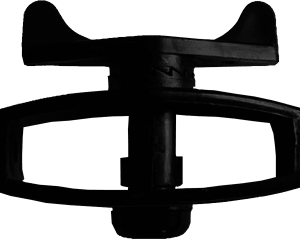 Tensor Mecánico para Cercos Eléctricos / Material POM Grado Industrial / Sin Herramientas / Anti-Herrumbre y UV / Alta Resistencia a Tracción / Negro