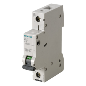 Interruptor automático magnetotérmico / 1 polo / 2 A / Curva C / 6 kA / 400 V