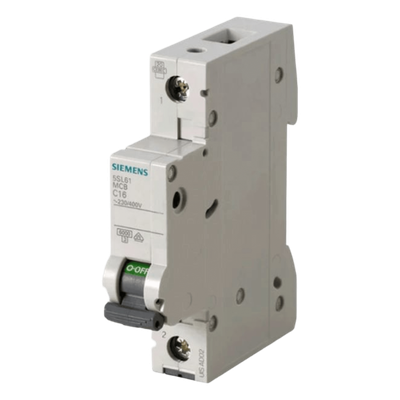 Interruptor magnetotérmico / 1 polo / 4 A / 6 kA / Curva C / Montaje DIN
