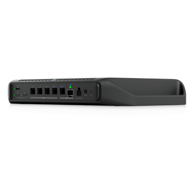 Cloud Gateway Industrial / Wi-Fi 7 Integrado / Puertos 10 GbE y 2.5 GbE / SFP+ / PoE+++ 90W / 350W Total / Sin Ventilador / -30 a 50 °C (-22 a 122 °F) - Imagen 3