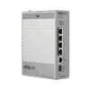 Switch Industrial PoE / 4 Puertos Gigabit PoE++ (802.3bt) 90W / 1 Puerto Gigabit + 1 SFP / Fanless / DIN-Rail / -30°C a 65°C / Presupuesto PoE 55W-300W