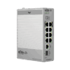 Switch Industrial PoE / 8 Puertos Gigabit PoE / 270W Budget / Uplink SFP / DIN-Rail / -30°C a 65°C / Fanless