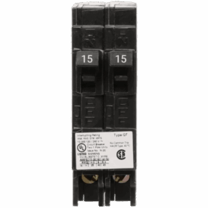 Interruptor Automático Duplex / 2 Polos / 20-20 A / 120 VCA / 10 kA / Enchufable