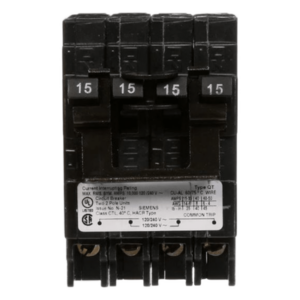 Interruptor Automático TRIPLEX / 2 Polos Simples y 1 Polo Doble / 20-30 A / 120/240 VCA / 10 kA / Enchufable