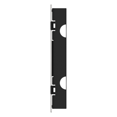 Carcasa Gang Box / Montaje Parcial Empotrado / Acero SGCC + SUS316L / 248x129x35.9 mm (9.76x5.08x1.41 in) / 861.1 g (1.898 lb) / Serie DS-K1T673 - Imagen 4