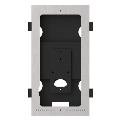 Carcasa Gang Box / Montaje Parcial Empotrado / Acero SGCC + SUS316L / 248x129x35.9 mm (9.76x5.08x1.41 in) / 861.1 g (1.898 lb) / Serie DS-K1T673