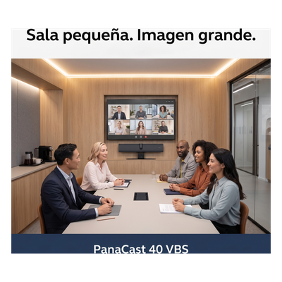 Barra de Video para Salas de Reuniones / Campo de Visión 180° / Cámara Dual Panorámica 4K / Zoom Digital 4X / 6 Micrófonos Beamforming / Altavoz Integrado / Certificación Teams y Zoom - Imagen 4