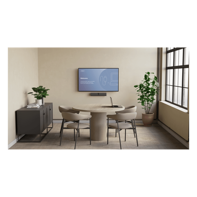 Barra de Video Inteligente / 4K / Campo de Visión 120° Horizontal (132° Diagonal) / 6 Micrófonos / USB-C 3.2 Gen 1 / BYOD Plug and Play / Encuadre Inteligente con IA / Altavoz Dúplex Integrado - Imagen 6