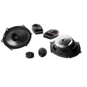 Bocina Coaxial para Automóvil / 2 Vías 5x7" / 75 W RMS / 4 Ω / Tweeter de Cúpula de Seda 25 mm / Respuesta 48 Hz - 25 kHz