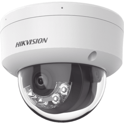Cámara Domo IP / 4 Megapixel / Lente 2.8 mm / Smart IR 30 m (98.4 ft) / WDR 120 dB / IP67 e IK10 / H.265+ / PoE / ONVIF