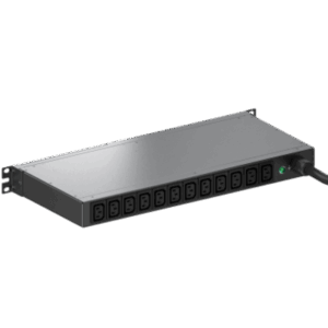 PDU Monitoreable / 12 Salidas C13 / NEMA L6-20P / Rack 1 UR 19 in / 100-240 Vca / 20 A / 3 m (9.8 ft)