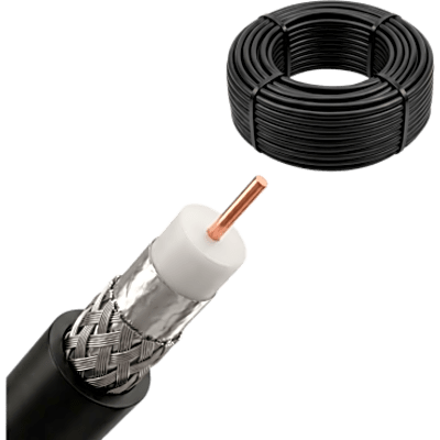 Rollo de 50 Metros de LP400 de 50 Ohms | Cable Coaxial Profesional