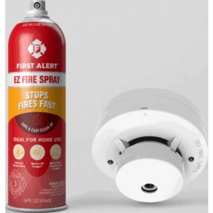 KIT Protección Contra Incendios / Extintor en Aerosol AF400 + Detector de Humo Fotoeléctrico / Seguridad Residencial y Comercial