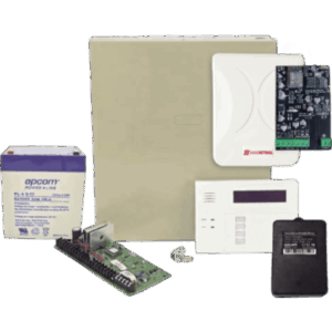 Kit de panel de control antirrobo VISTA-48LA con teclado-receptor inalámbrico 6160RF, comunicador WiFi DX FULL WIFI, batería y transformador